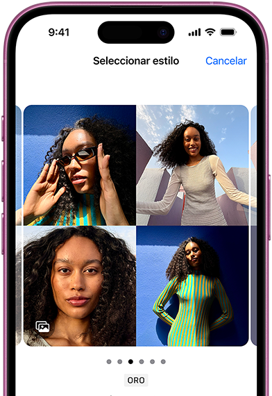 Estilos Fotográficos en el iPhone 16 con las opciones de ajustar el tono y el color