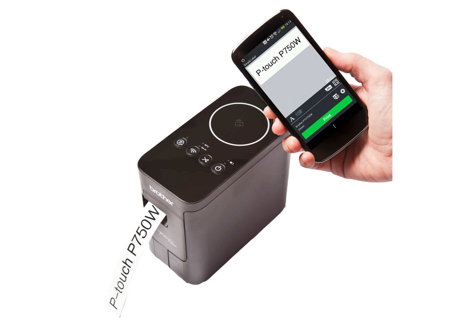 Rotuladora Brother de etiquetas compacta WIFI