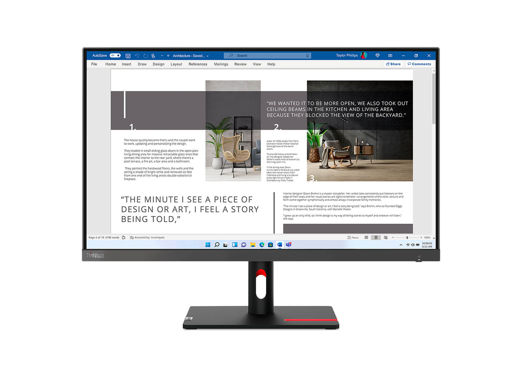 Monitor Lenovo S27I-30 27"