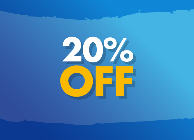 20% de descuento para nuevos planes y renovaciones