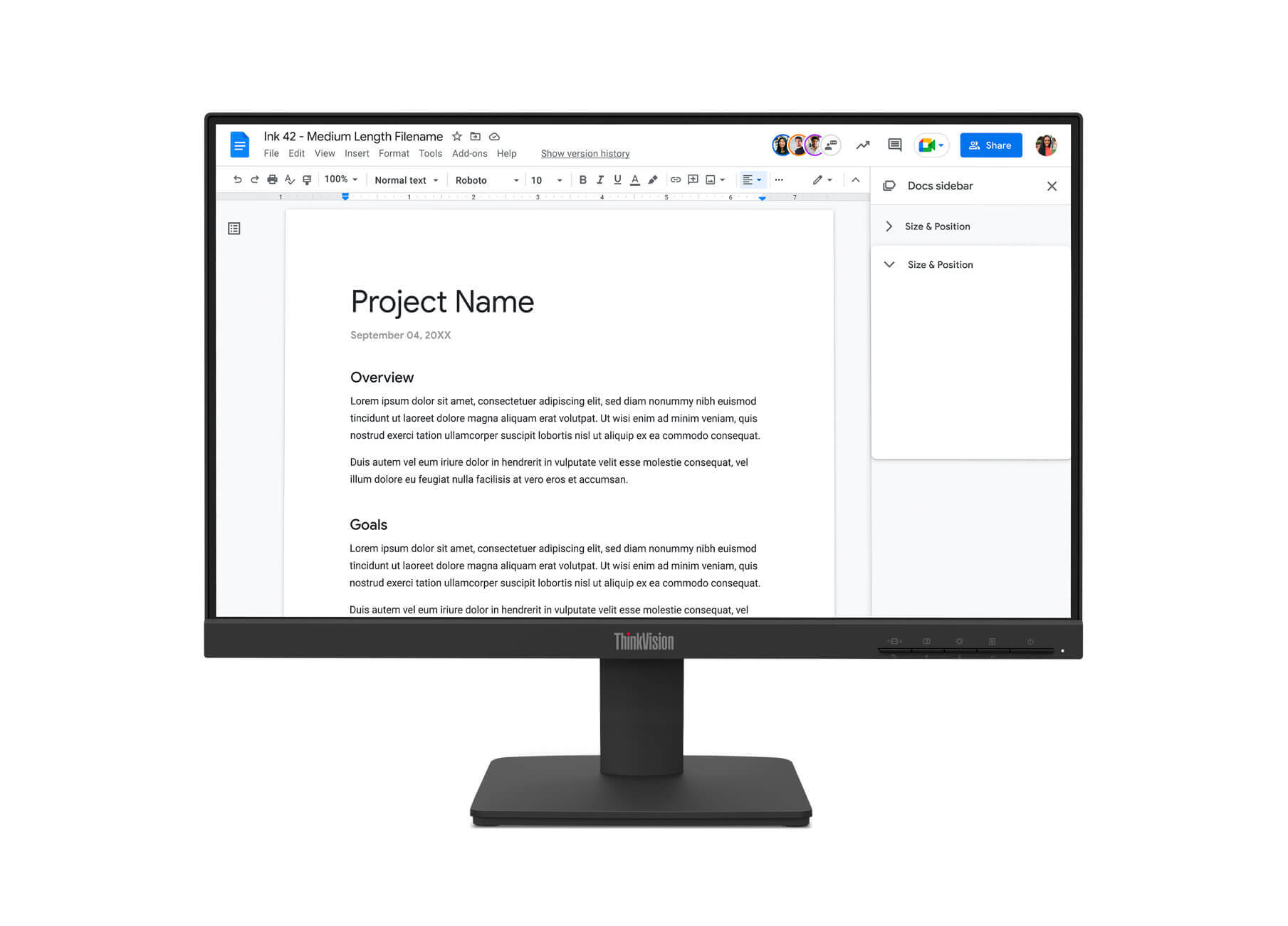 Monitor Lenovo Thinkvision S22-4E 21.5"