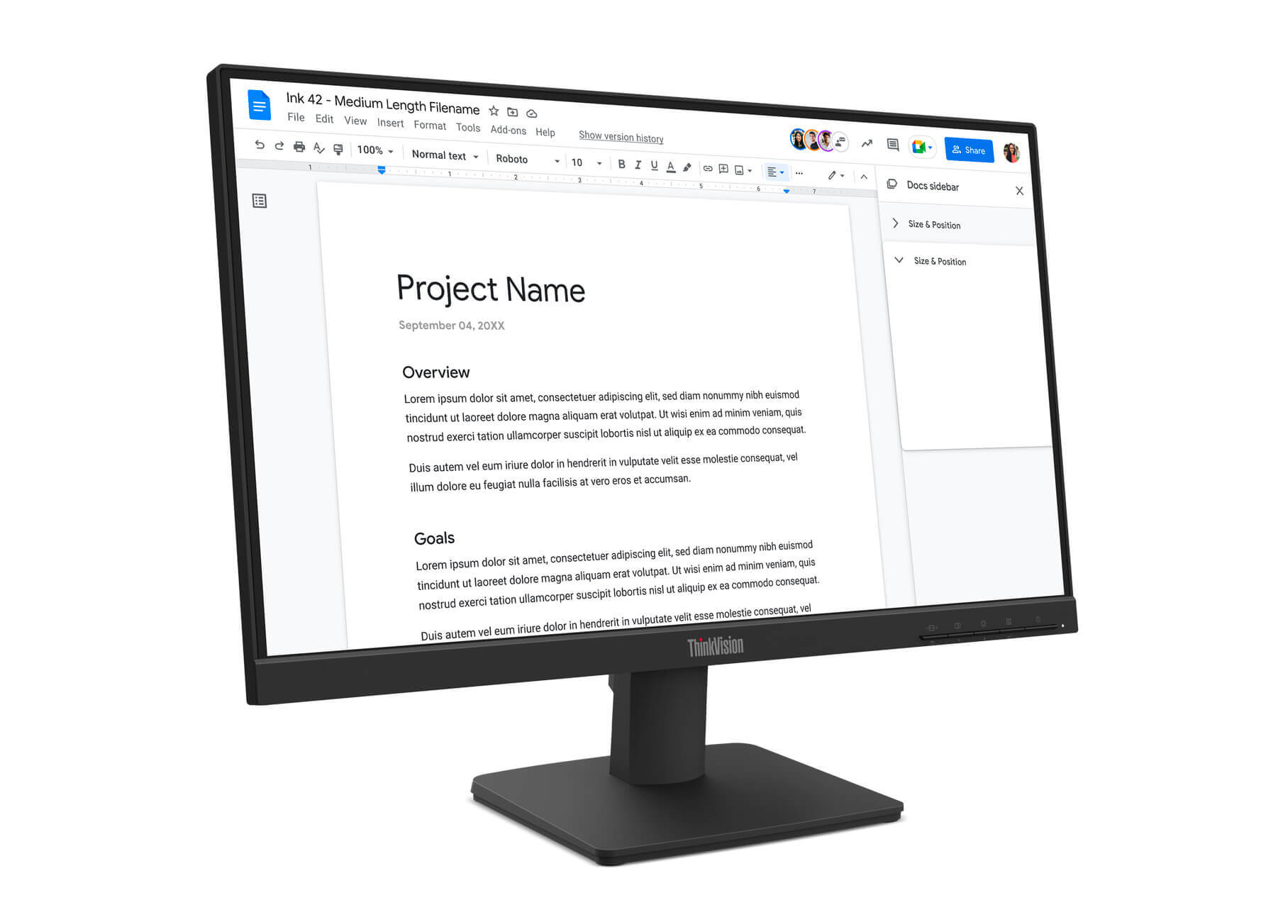Monitor Lenovo Thinkvision S22-4E 21.5"