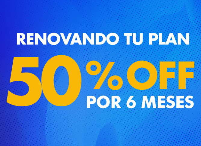 Renová tu plan con importantes beneficios