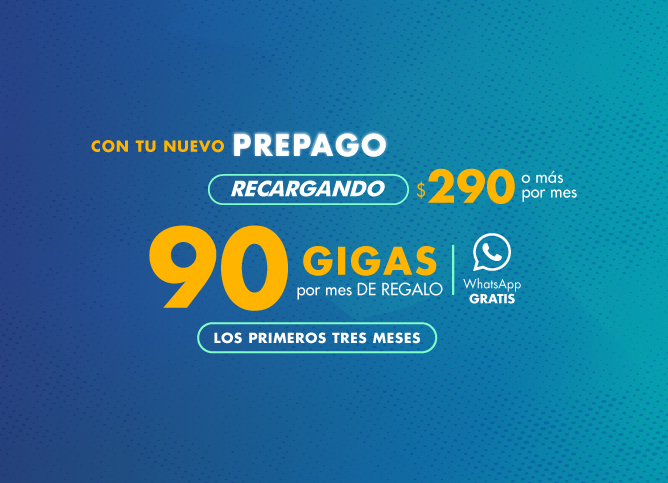 Prepago 90 GIGAS